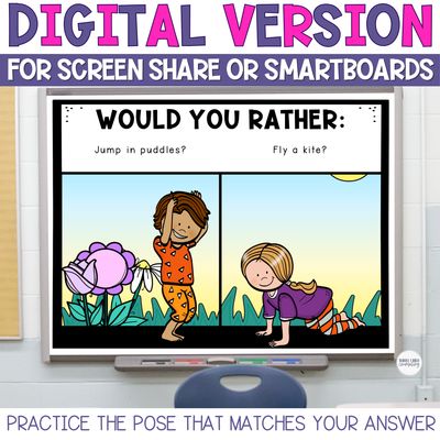 Easter Creative Movement Brain Breaks Game