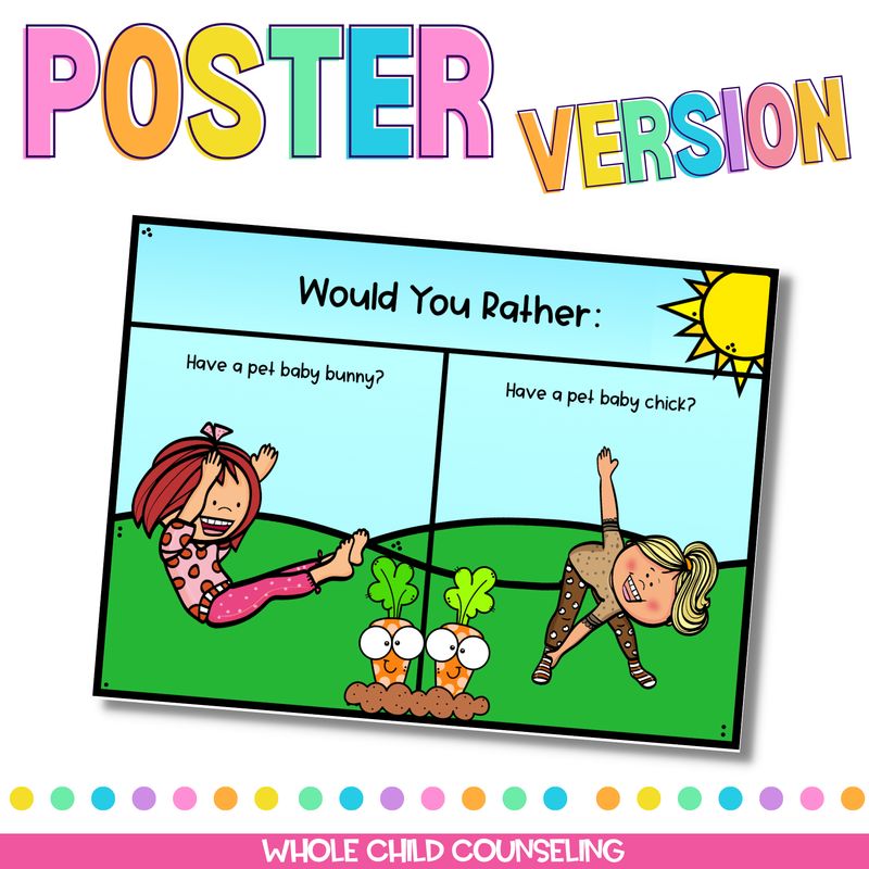 Easter Would You Rather Yoga Game
