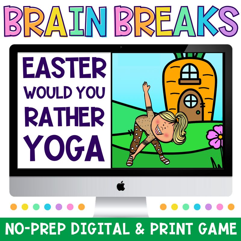 Easter Would You Rather Yoga Game
