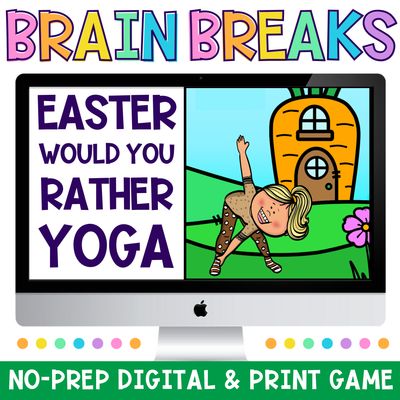 Easter Would You Rather Yoga Game
