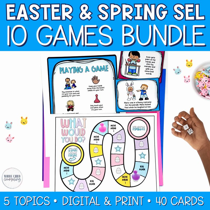 Easter and Spring Game Boards
