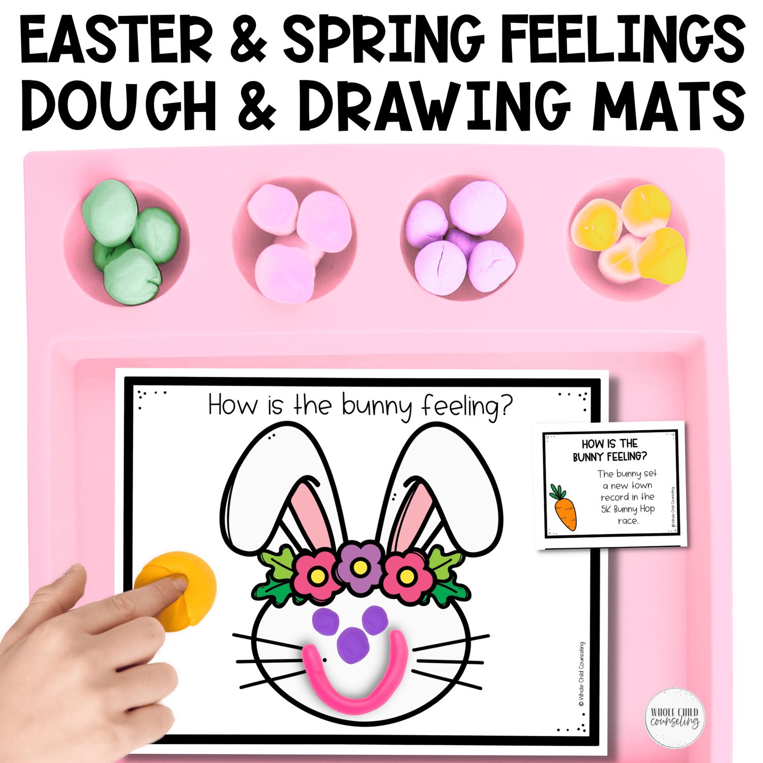 Easter Drawing and Dough Mats