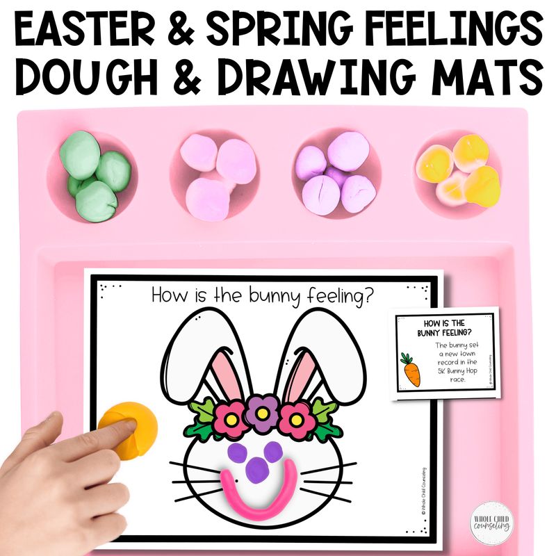 Easter Drawing and Dough Mats