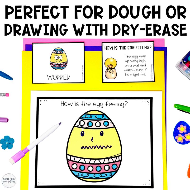 Easter Drawing and Dough Mats