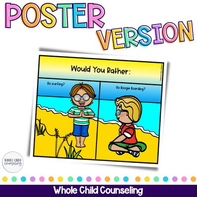Summer Would You Rather Yoga Game | Kids Brain Breaks, Movement Cards &amp; Posters
