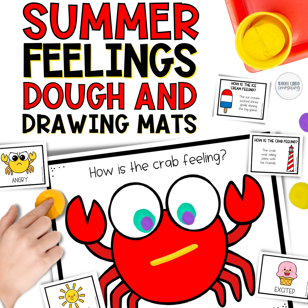 Summer Feelings Dough and Drawing Mats