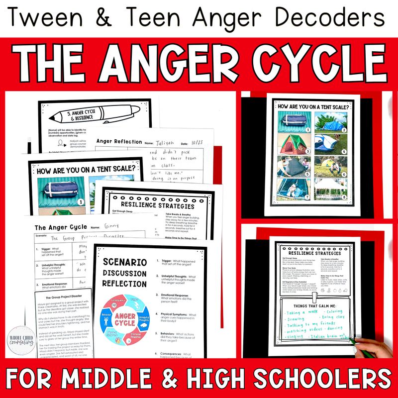 Manage the Anger Cycle with Resilience Activities