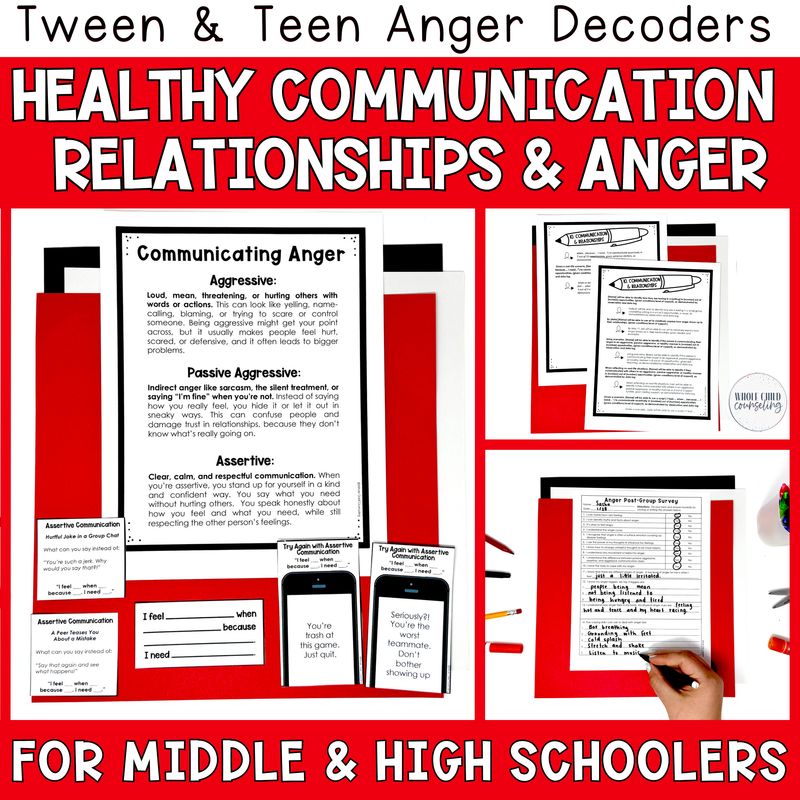 Assertive Communication Teen Anger Tools: Assertiveness, Passive or Aggressive?