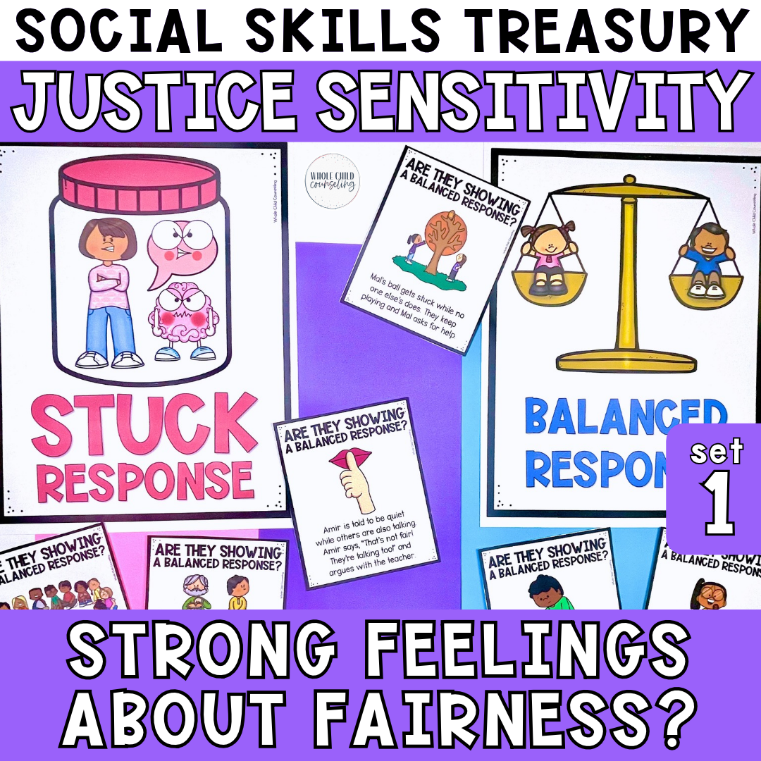 Justice Sensitivity Activities Set 1 | Social Skills Treasury