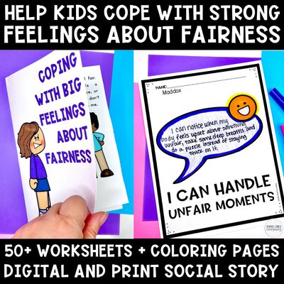 Justice Sensitivity Social Skills Treasury Activities Bundle (Sets 1-3)