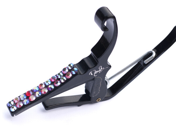 Deana-bling Black Kyser Capo with Swarovski Sparkling Crystals Deana-bling Black Kyser Capo with Swarovski Sparkling Crystals