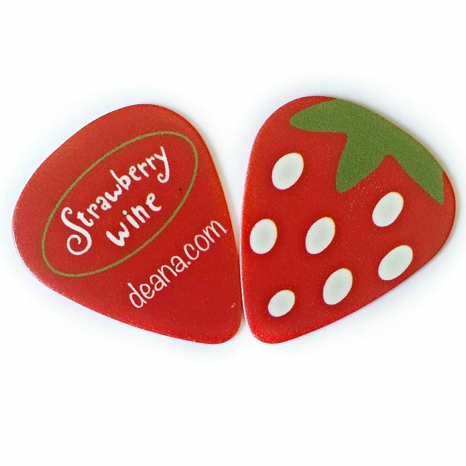 Guitar Pick – Strawberry (includes 2 picks) Guitar Pick – Strawberry (includes 2 picks)