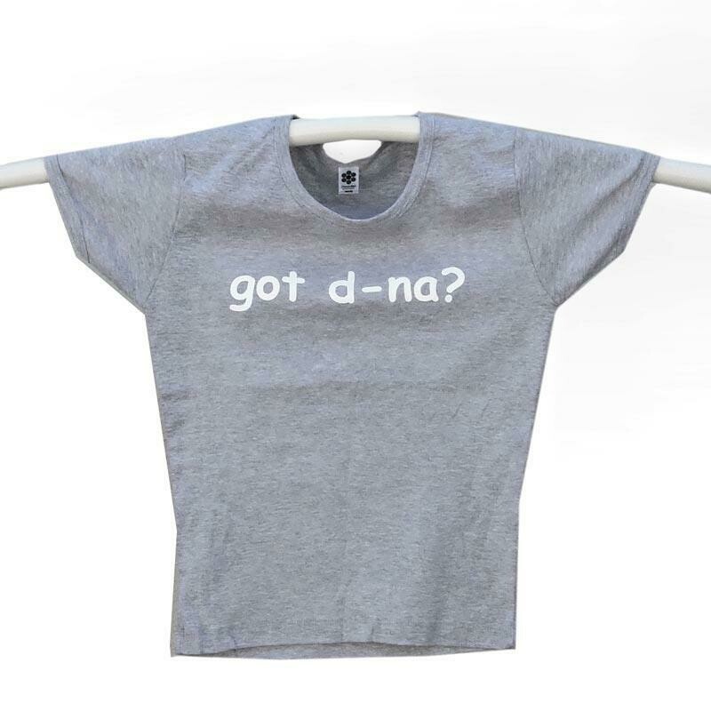Got d-na? Girls T-shirt - Grey - (Medium) Got d-na? Girls T-shirt - Grey - (Medium)