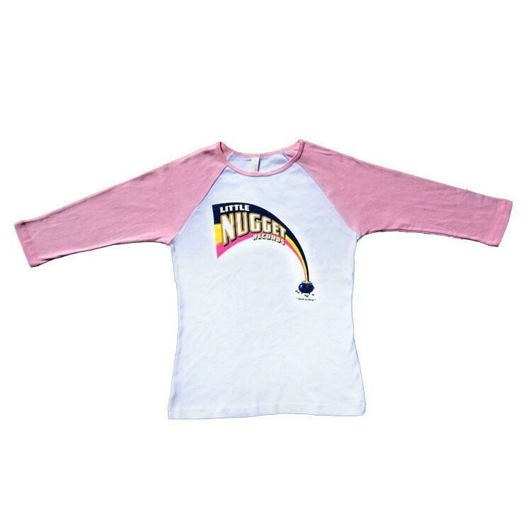 'Little Nugget' Pink Raglan - MEDIUM 'Little Nugget' Pink Raglan - MEDIUM