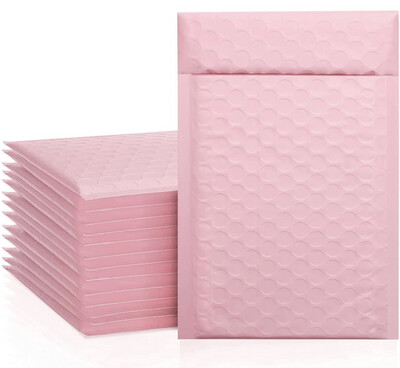 6x10 Bubble Mailer (Light Pink)