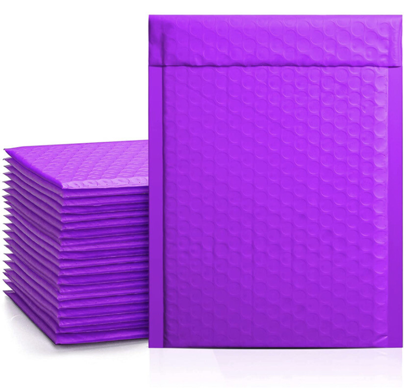 6x10 Bubble Mailer (Purple)