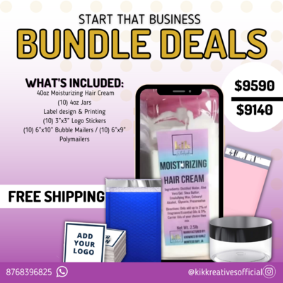 Bundle Deal - Moisturizing Hair Cream