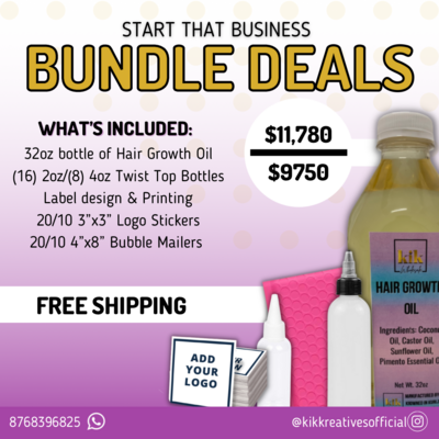 Bundle Deal - Hair Growth Oil