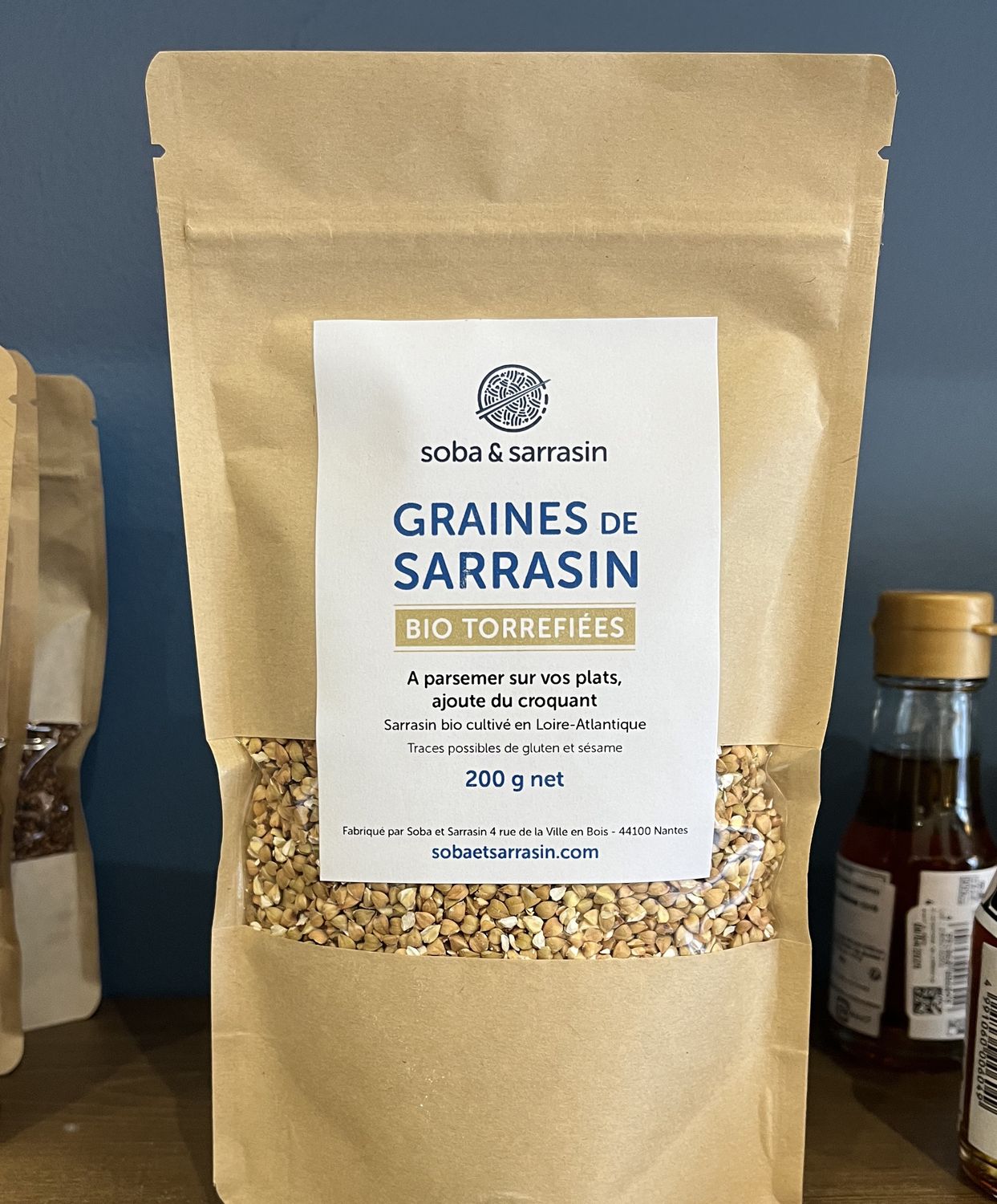 Graines de Sarrasin bio torréfiées (200 g)