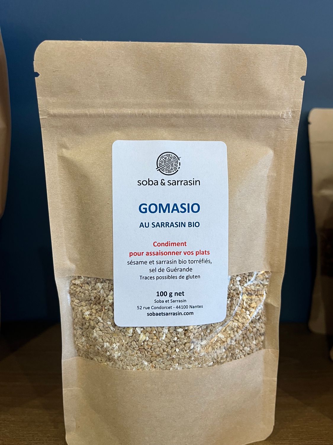 Gomasio au sarrasin bio