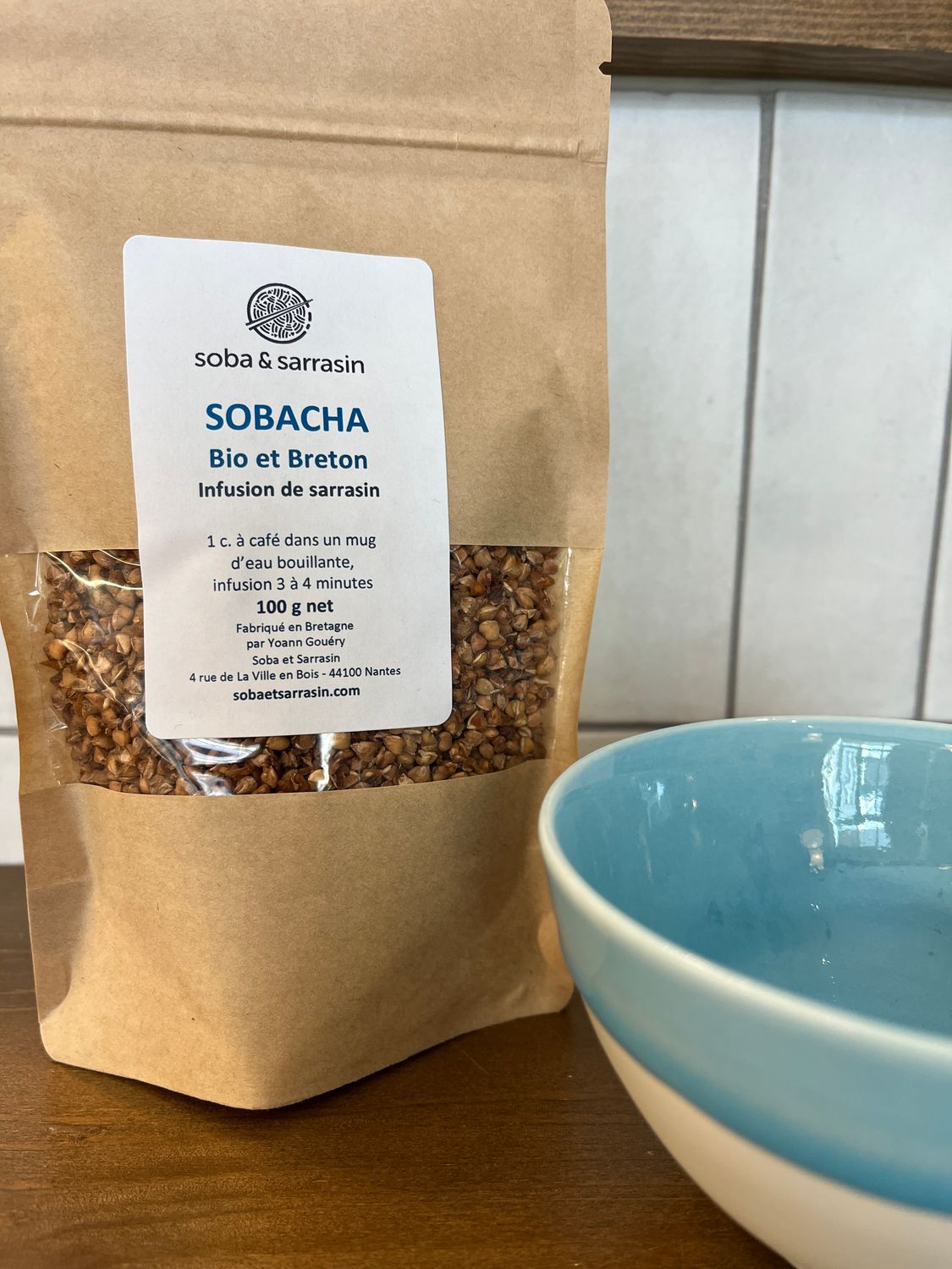 Sobacha - Infusion de sarrasin bio et breton 100 g
