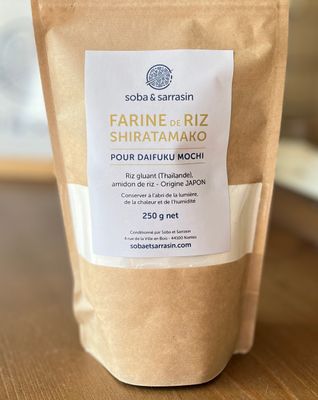 Farine de riz à mochi et daifuku Shiratamako 250 g