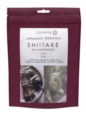 Shiitakés séchés bio - 40 g