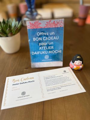 Bon Cadeau Atelier Mochi