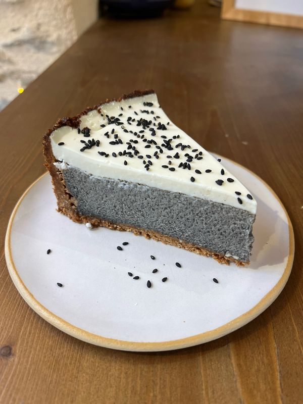 Cheesecake Sésame noir