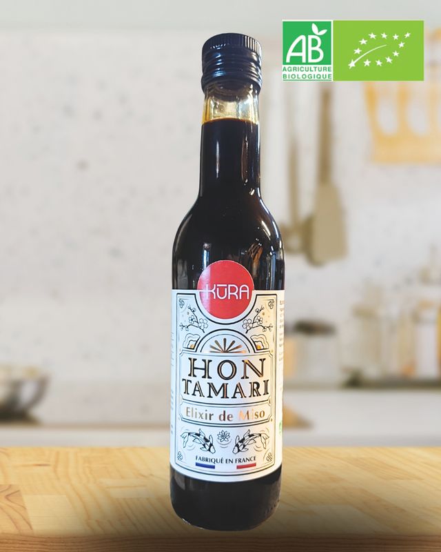 Hon Tamari de miso brun 375 ml