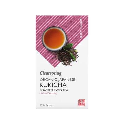 Thé vert torréfié Kukicha japonais bio en sachets 36 g