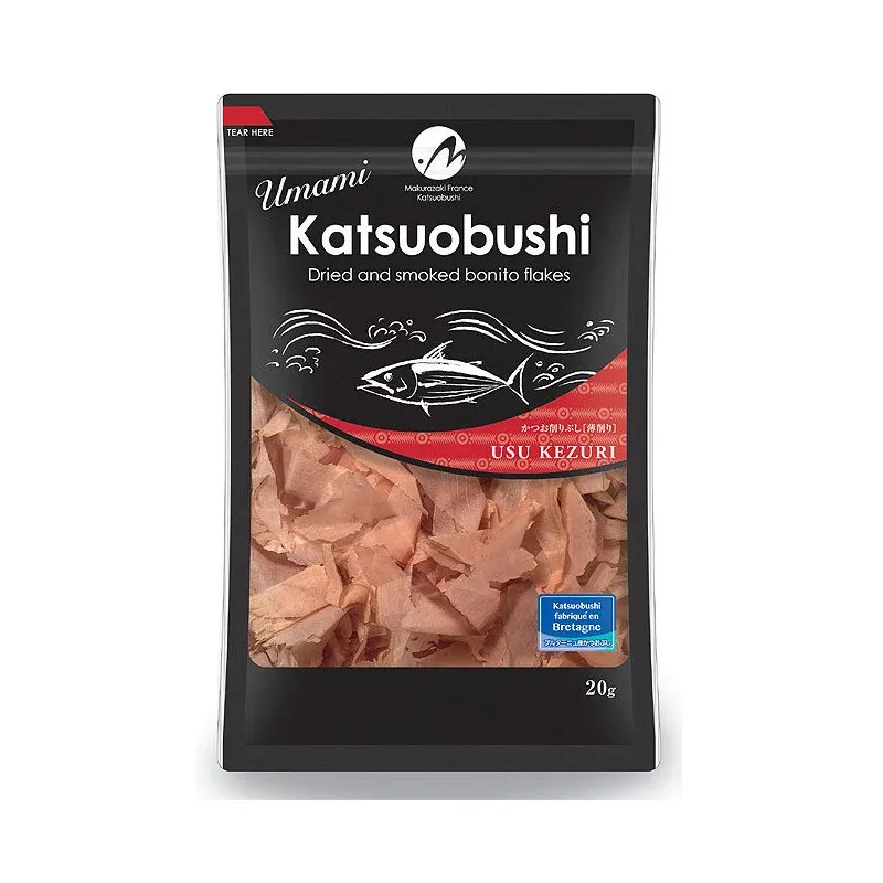 Katsuobushi, bonite fumée et séchée 40 g