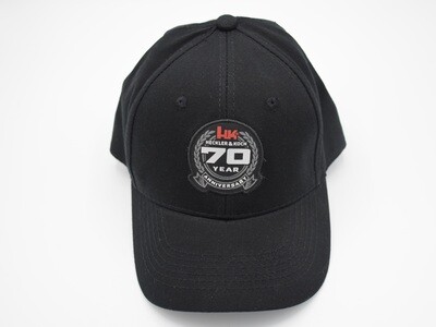 HECKLER &amp; KOCH HK 70TH YEAR ANNIVERSARY LOGO HAT/ BASEBALL CAP RARE