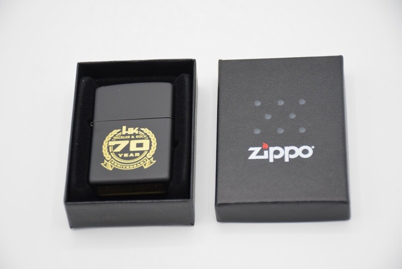 HECKLER &amp; KOCH HK 70TH YEAR ANNIVERSARY ZIPPO LIGHTER