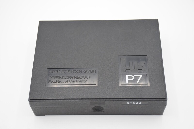 HECKLER &amp; KOCH HK P7 PSP PISTOL CASE/BOX FACTORY GERMAN OEM