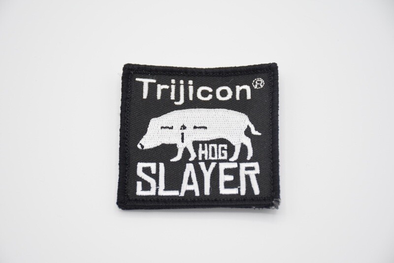 TRIJICON HOG SLAYER PROMO PATCH HOOK/LOOP BACKING ACOG ACCUPOINT MRO SRO RMR NEW