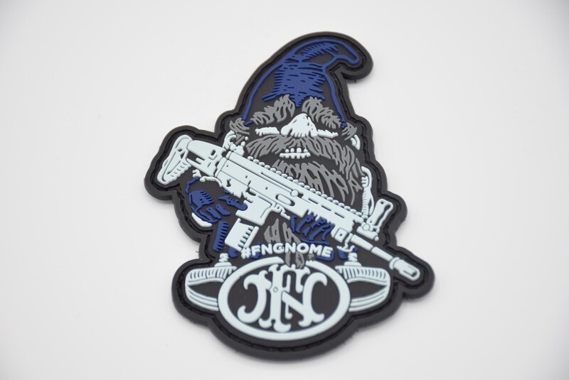 FNH FN SCAR 16S/17S/20S GNOME LOGO PATCH HOOK/LOOP BACKING