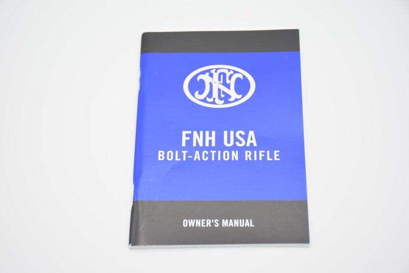 FNH FN BOLT ACTION RIFLE FACTORY MANUAL/INSTRUCTION BOOK FN SPRA1 SPRA3G SPRA5M