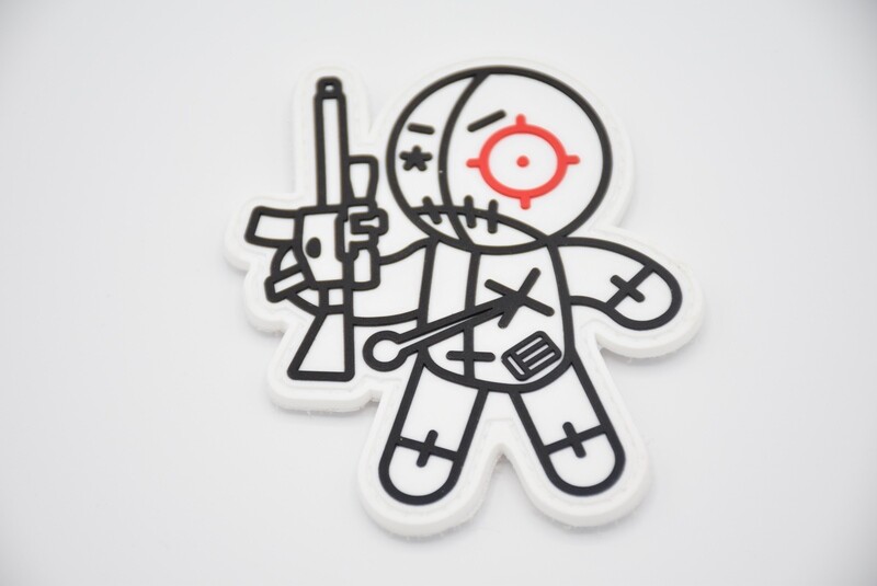 EOTECH MAYHEM VUDU DOLL LOGO PATCH PVC HOOK/LOOP BACKING