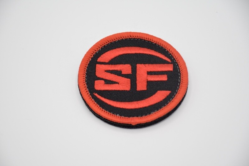 SUREFIRE SUPPRESSORS PROMO PATCH RED SOCOM MINI MONSTER