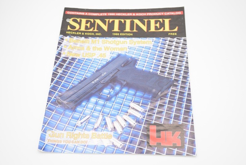 HECKLER &amp; KOCH HK SENTINEL MAGAZINE 1995 EDITION COLLECTORS