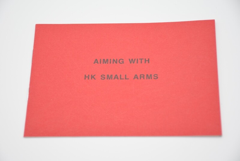 HECKLER &amp; KOCH HK AIMING WITH HK SMALL ARMS MANUAL/INSTRUCTION BOOK VINTAGE