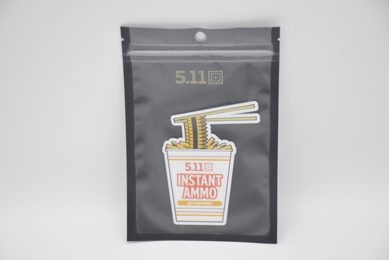 5.11 TACTICAL &quot;INSTANT AMMO&quot; LOGO PATCH HOOK/LOOP BACKING