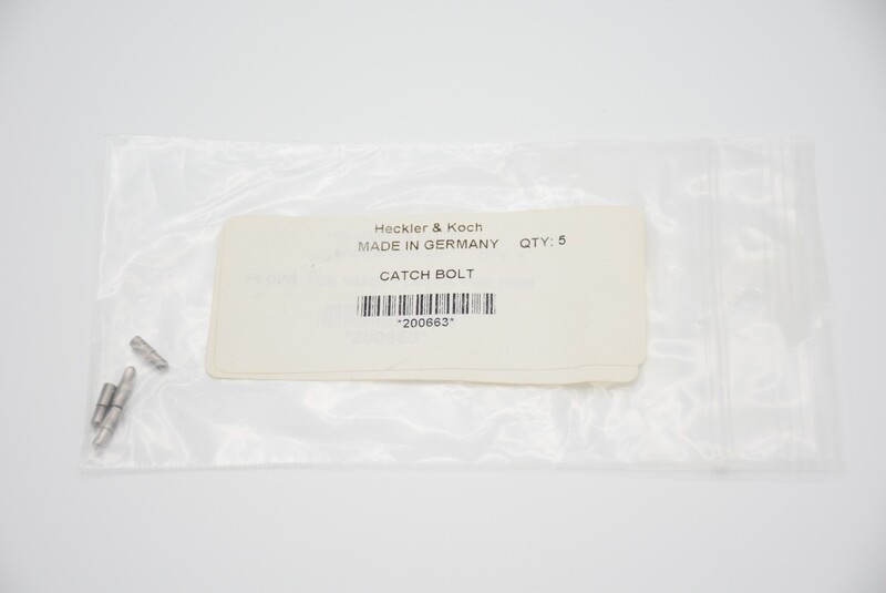 HECKLER &amp; KOCH HK P9S SAFETY LEVER PLUNGER/BOLT CATCH NEW HK FACTORY OEM PART