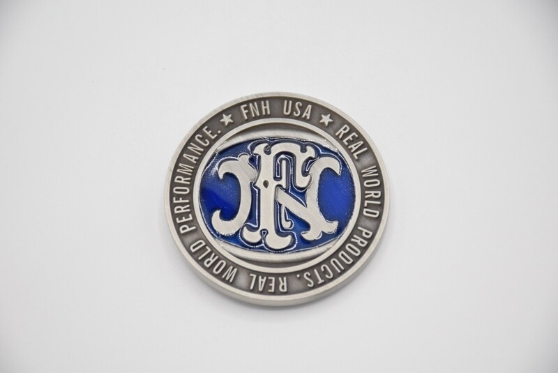 FNH USA FN P90 CHALLENGE COIN RARE PROMO ITEM FABRIQUE NATIONALE/FNH USA NEW