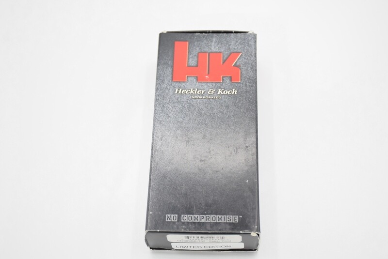HECKLER &amp; KOCH HK LIMITED EDITION BENCHMADE SNODY KNIFE 14200SBK-702