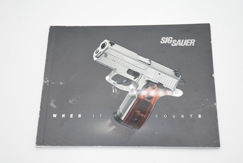 SIG SAUER 2011 CATALOG/MANUAL