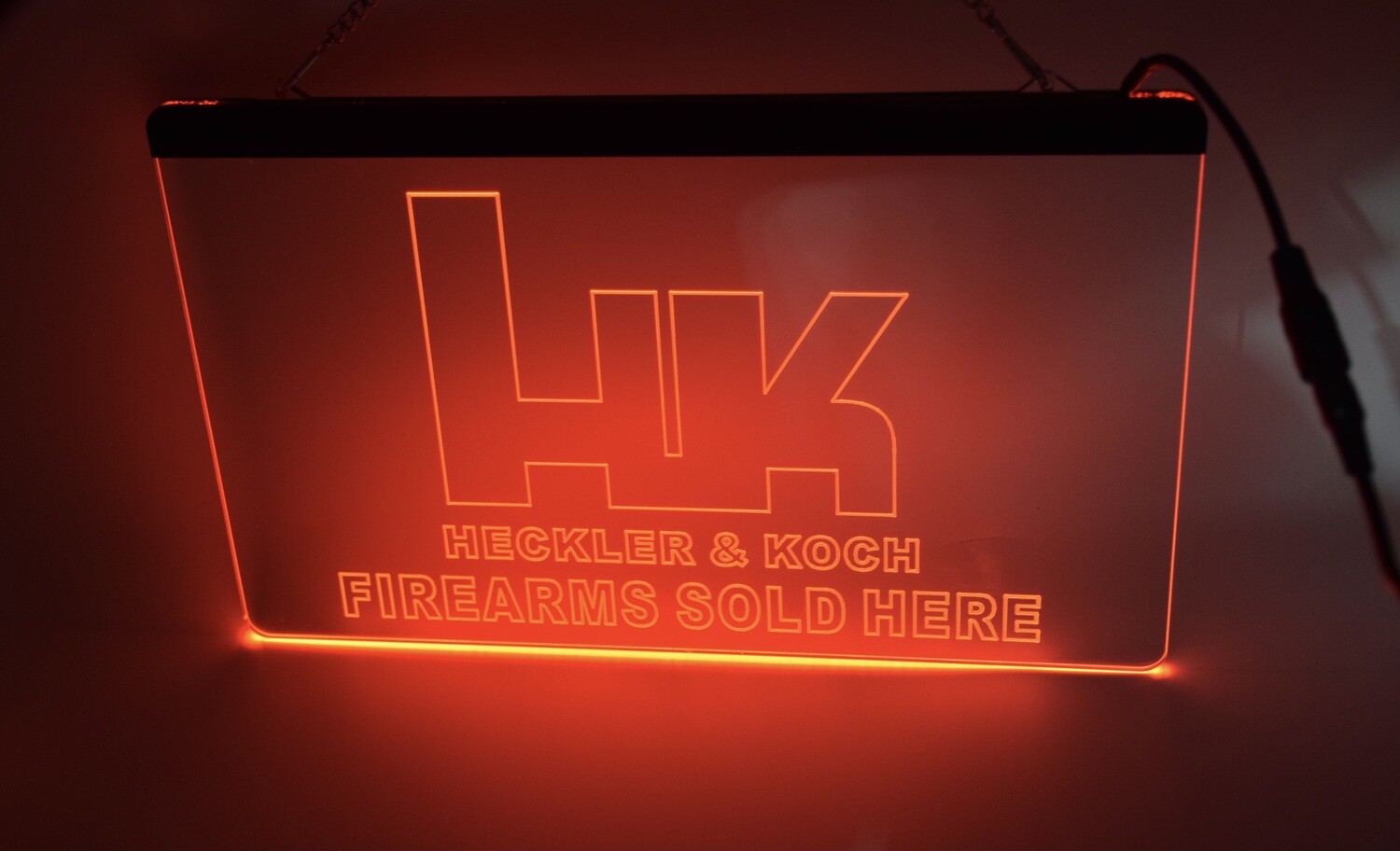 Hk Led Sign HECKLER & KOCH HK LED LIGHTED SIGN
