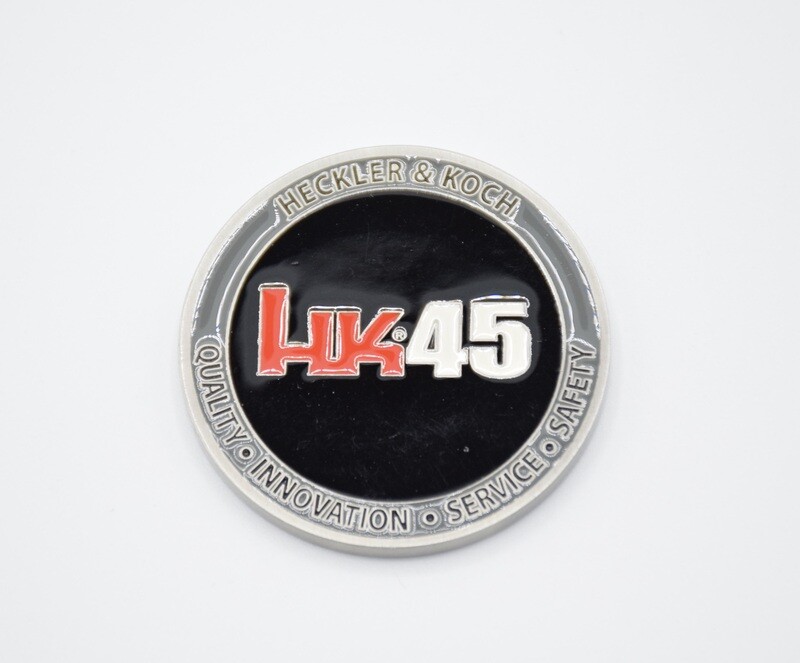 HECKLER &amp; KOCH HK 45 CHALLENGE COIN 2008 ISSUE HK45 COMPACT