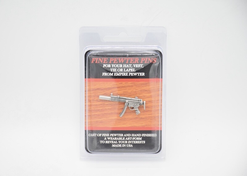 HECKLER &amp; KOCH HK MP5SD RIFLE HAT PIN/LAPEL PIN